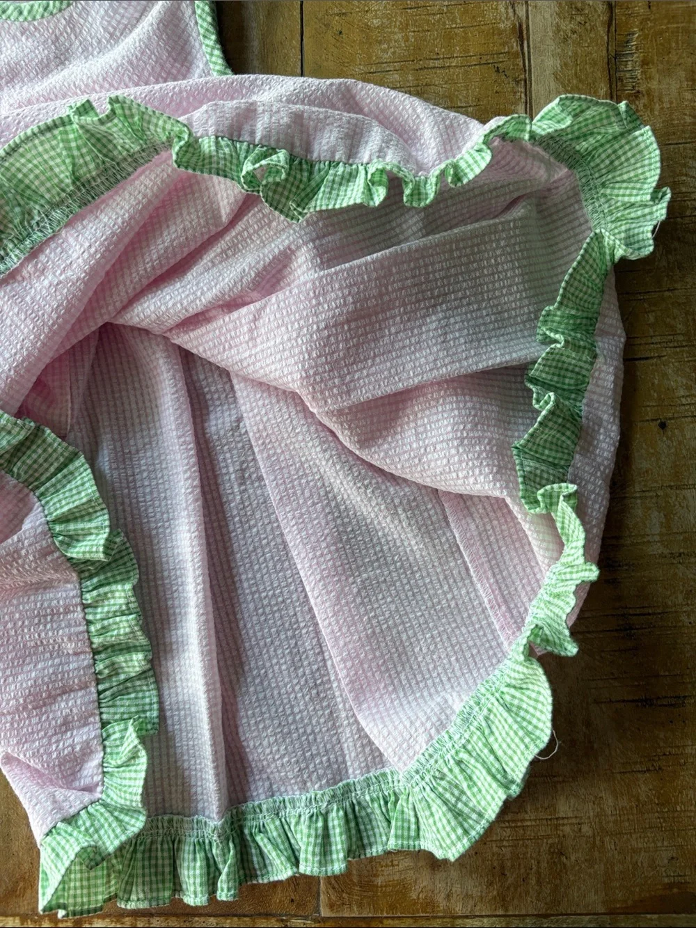 Vintage Carriage Boutiques Girls' Smocked Turtle Dress 12m